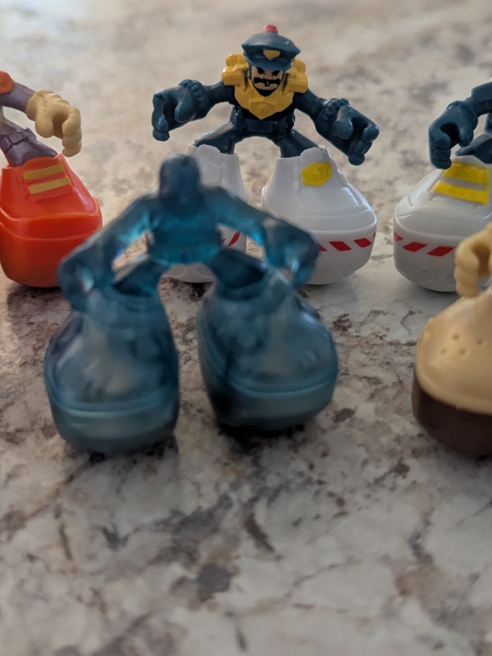 MATCHBOX BIG BOOTS Lot of 6 ACTION FIGURES Mixed Characters MATTEL